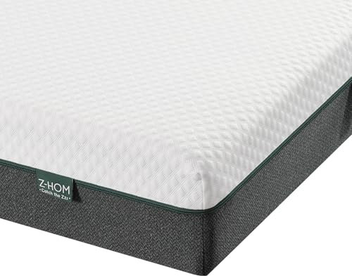 Z-hom Schaum Matratze, 90x200x18 cm 7-Zonen-Matratze 2 in 1 Kaltschaummatratze, Öko-Tex Zertifiziert H3/H4