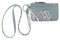 Vera Bradley Damen Performance-Etui mit Reißverschluss und Umhängeband Ausweishülle, Tiger Lily Blue Ruder