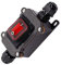 Tbkoeudhg 1-Piece IP67 Waterproof Inline Switch, 12V DC 20A, Push Button, ON-OFF, As Shown