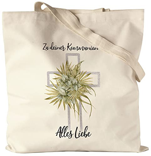 Hey!Print Zu Deiner Kommunion Alles Liebe Jutebeutel Kommunion Kirche Geschenk Glaube