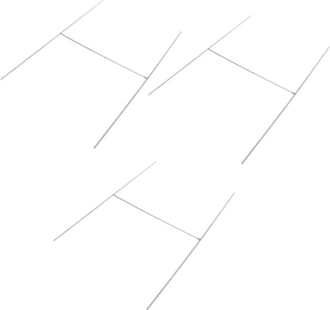 MAGICLULU 3pièces Présentoir Extérieur Support Publicitaire Porte-affiches Étagère Pratique Multifonctionnel Pour Panneaux Affichage