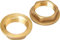 Brass Replacement 3/4 BSP Flanged Metal Bath Tap Backnut - 1 Pair