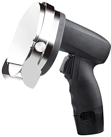 sjdoPulse Affettatrice Elettrica per Kebab, Affettatrice Shawarma, Coltello Giroscopico Commerciale, Taglierina Giroscopica Portatile da 80 W, Macchina per Tagliare Kebab, Rosso