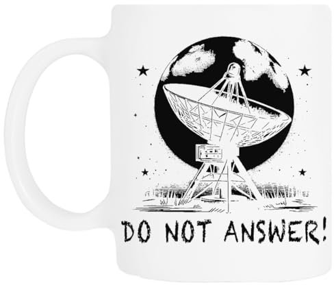 TAMBOOTEE Do Not Answer 3 Body Problem Tasse À Boire En Céramique Blanche