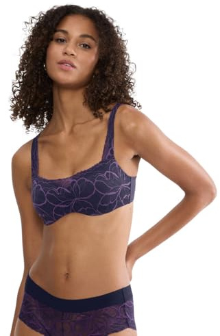 Triumph Damen Spitzen-BH Body Make-Up Illusion Lace Balconette, ohne Bügel, ohne Polsterung, Verstellbare Träger
