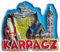 Karpacz Polen Tourist Souvenir 3D Kühlschrankmagnet Home Kitchen Kühlschrank Dekoration Magnet Andenken Handwerk