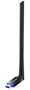 Tenda USB WLAN Stick Adapter für PC, AX900 Dualband 5G/2.4G, 6dBi Hochleistungsantenne, AP-Modus, MU-MIMO, WPA2, Windows 7/10/11, Linux(3.10-6.14), U11 Pro