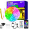vimeepro 20M OutdoorLed Strip Lichter Ip68 Außen Led band strip Fernbedienung/App Steuerung Außen Led Seil LichterMusiksynchronisation RGB Streifen für Balkon,Dach,Party，Garde