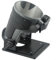 Router Tilt Base 65mm, Adjustable Angle Aluminum Alloy Trimmer Base for Woodworking Power Tools Laminate Trim Cutter