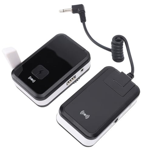 16 Channel 2.4GHz Wireless Flash Trigger Kit with Transmitter & Receiver for DSLR Cameras - 328ft Range, 1/250 Sync Speed, Studio Strobe Compatible