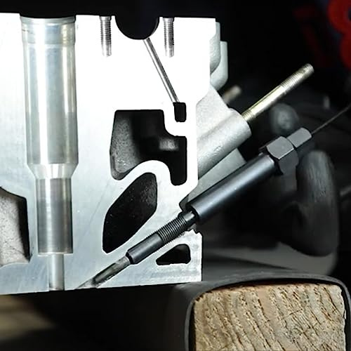 Segrehy Glow Plug Removal Set Steel Glow Plug Electrodes Extraction Repair Tools for Engine Maintenance and Repair