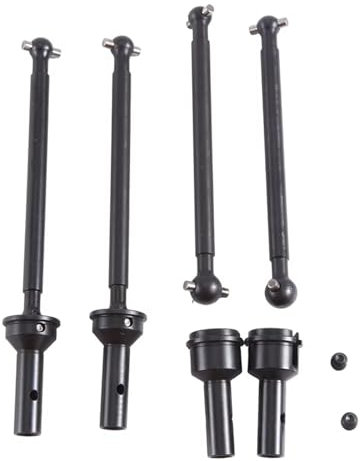 Arbre Transmission Arbre Transmission CVD Avant Arrière Acier pour Voitures RC pour Arrma 1/8 Typhon 1/7 pour Infraction Remplacement Noir Illimité Kit Transmission