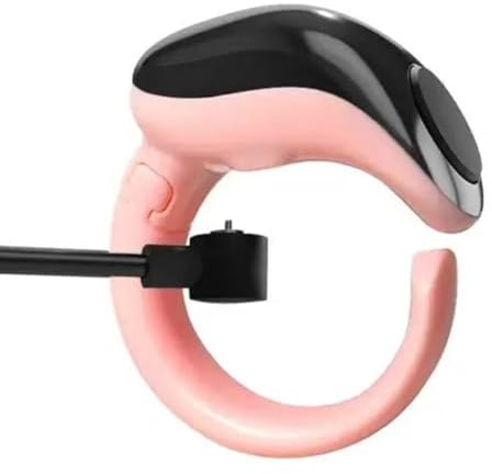 Al salama Smart Tasbih Ring zum Gebet, 18/20 mm, wiederaufladbar, digitaler Zikr-Zähler mit LED-Display, Bluetooth 5.1, Azan-Alarm und Gebetserinnerung für muslimische Männer und Frauen (Rosa)