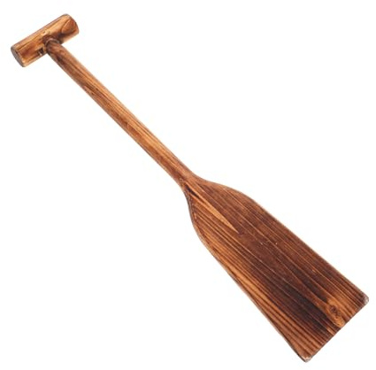 Rustikaler Holzpaddel Wandhänger für Maritime Wanddeko | Vintagestil, Simple Form, für Hausbar und Spielzimmer, Nautische Dekoration, 1 Stück