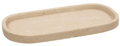 Atmosphera - Vide-poche anaya l27xp14xh2 cm beige