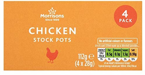 Morrisons Chicken Stock Pot 4x28g