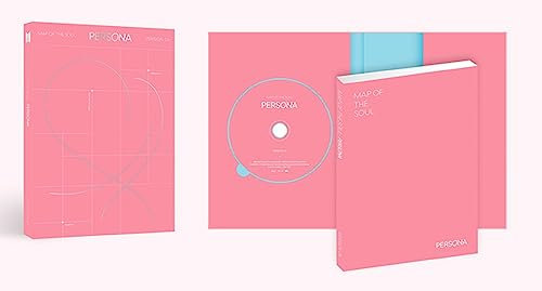 BTS - [Map of The Soul:Persona Album Version.04 CD+1p Poster+76p PhotoBook+20p In The Mood for Love Mini Note+1p PhotoCard+1p Postcard+1p Photo Film+1p Pre-Order+Extra PhotoCard Set+Tracking