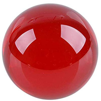 Tubayia 50mm Kristallkugel Glaskugel Fotokugel Fotografie Requisiten Dekoration Geschenk (Rot)