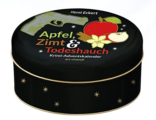Apfel, Zimt und Todeshauch: Krimi-Adventskalender mit 24 Karten zum Aufhängen