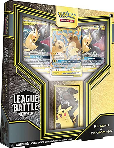 Pokémon TCG: League Battle Deck con Pikachu y Zekrom-GX