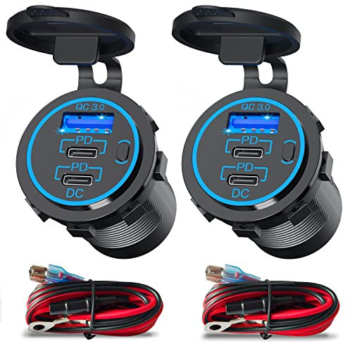 Ouffun 12V Multiple USB Outlet