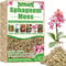 ZeeDix 500g Sphagnum Moos für Pflanzen, Natürliches Langfaser-Sphagnum-Torfmoos in Großpackung für fleischfressende Pflanzen, Orchideen, Sukkulenten und Reptilien (40L hydratisiert)