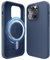 elago Funda Silicona Magnética Compatible con iPhone 14 Pro Case (6,1), Compatible con MagSafe Accesorios de Todos, Imanes Incorporados, Silicona Líquida Premium, Carcasa Protectora (Azul Oscuro)
