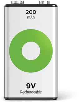 GP RECYKO 9V Block Akku NiMH 200 mAh, 8,4V, 1 Stück