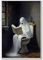 Wodkodnxy Vintage Cute Ghost on Toliet Lesebücher Leinwand Wand Kunst Lustige Gothic Ästhetische Poster Horror Halloween Bilder Gruselige Dark Academia Wanddekoration für Waschraum Badezimmer 30,5 x
