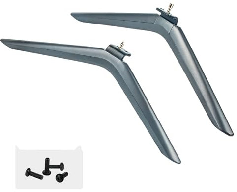 AIDITIYMI 1852-L 1852-R - Supporto per TV di ricambio compatibile con Hisense 75U6G 75A66FUA 75 Classe U6G Series Quantum ULED 4K UHD Smart Android TV (2021) - Base per supporto TV con viti