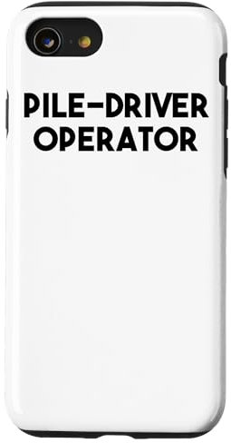 Carcasa para iPhone SE (2020) / 7 / 8 Operador del conductor de pila