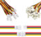 XUGERIP Connecteur JST PH 2,0 mm à 3 broches, 20 prises mâles et 20 prises femelles, connecteurs micro fils avec câble d'extension de 150 mm AWG 26