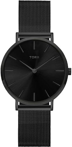 TORII Damenarmbanduhr B34BS.BB Schwarz Fashion Klassiker