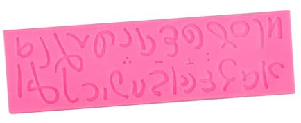 SHOWERORO Multifunktionale Backform israelische Alphabet Silikonform Kuchen Dekoration Schokolade Süßigkeiten Form