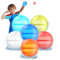 Juego de 6 globos de agua reutilizables, un segundo relleno rápido, bombas de agua, juguetes de piscina, juguetes de playa para verano