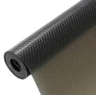 Alfombrilla para cajones de color negro, 45 x 500 cm, antideslizante para cocina y cajones, impermeable, se puede cortar para estantes, frigoríficos, armarios, base antideslizante no adhesiva (negro)