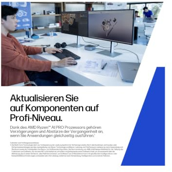 HP ZBook 8 G1ak Mobile Workstation - 14 WUXGA Touch - Ryzen AI 7 - 32GB RAM - 1TB SSD - Win 11 Pro - DE Layout (A3ZT2ET#ABD)