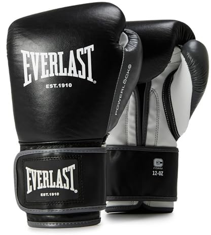 Everlast Powerlock OG Advanced Boxhandschuhe 10-16oz, Boxsack, Pratzen | Boxing Gloves, Trainingshandschuhe, Kickboxen, Kampfsport, Männer, Damen