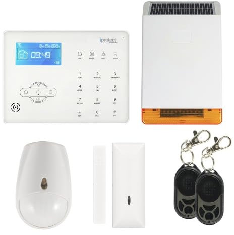 GSM-Alarm Kit 03 mit Solarsirene und ohne Foscam C1 IP-Kamera - Iprotect Evolution