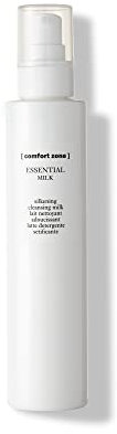 Comfort Zone Essential Silkening Cleansing Milk - 200ml Bottle - Cleanses and Restores Luminosity - Hydrates - Suitable for Vegans - Natural Ingredients