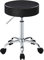 Rollhocker Drehhocker Kunstleder Hocker höhenverstellbar drehbar Stuhl mit Rollen Farbauswahl - TYP 410, Farbe:Schwarz, Material:Kunstleder