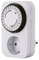 CABLEPELADO Programmatore giornaliero 24 ore | Potenza massima 3500 W | Commutazione ogni 15 minuti | Interruttore ON/OFF | 230 V 16 A | Adatto per uso interno bianco