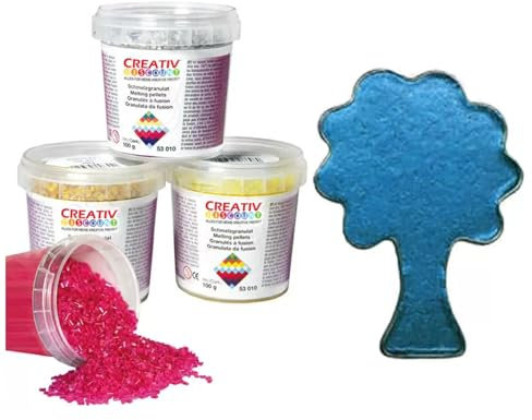 Creative Discount® Schmelzgranulat zartblau 200 g PREISHIT