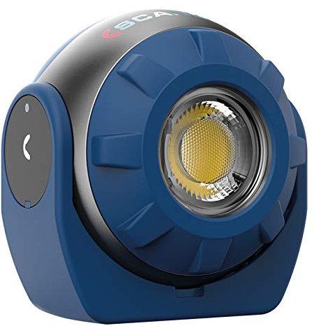 Scangrip Sound LED S Akku-Arbeitscheinwerfer mit eingebautem Lautsprecher, 03.5900