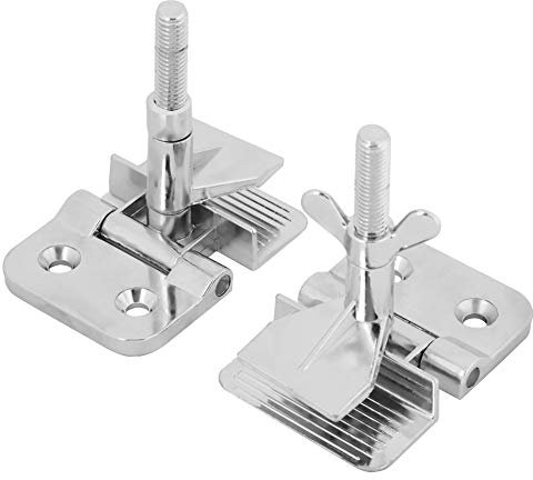 Zetiling 2Pcs Scharniere, Butterfliegen Scharnier Klammer, Metallbutterfliegen Rahmen Scharnier Klammer DIY Liebhaberei Werkzeug für Siebdruck schließen Vier Schrauben EIN