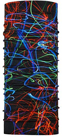 P.A.C. Kids Original Multifunktionstuch - Outdoor, Ski, Halstuch, nachhaltiges Schlauchtuch, Kinder, 10 Tragevarianten