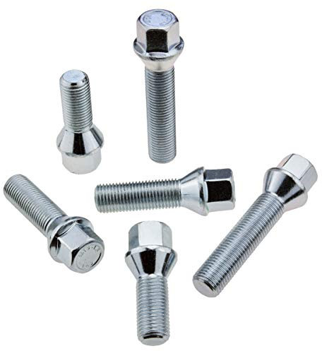 10x Radschrauben Radbolzen M14x1,5 Kegel Kegelbund SW17 Längenauswahl 24 26 28 30 35 40 45 50 55 60mm (40 mm)
