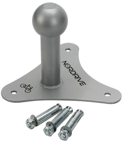Sphere-2 - Supporto universale da parete per portabici con gancio di traino