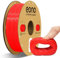 EONO 95A TPU Filament 1,75 mm, Flexibles Weiches TPU Filament 1 kg (2,2 lbs), Maßgenauigkeit +/- 0,03 mm für FDM Drucker, Rot