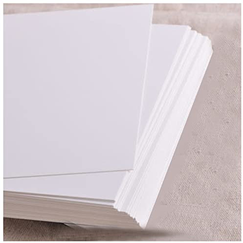 Grußkarte 2. 0pcs. Leere Grußkarte Kraftpapier Postkarte Vintage Leere Postkarten DIY. Handgemalte Graffiti-Nachricht-Karte Grußkarte Hochzeit (Size : White)